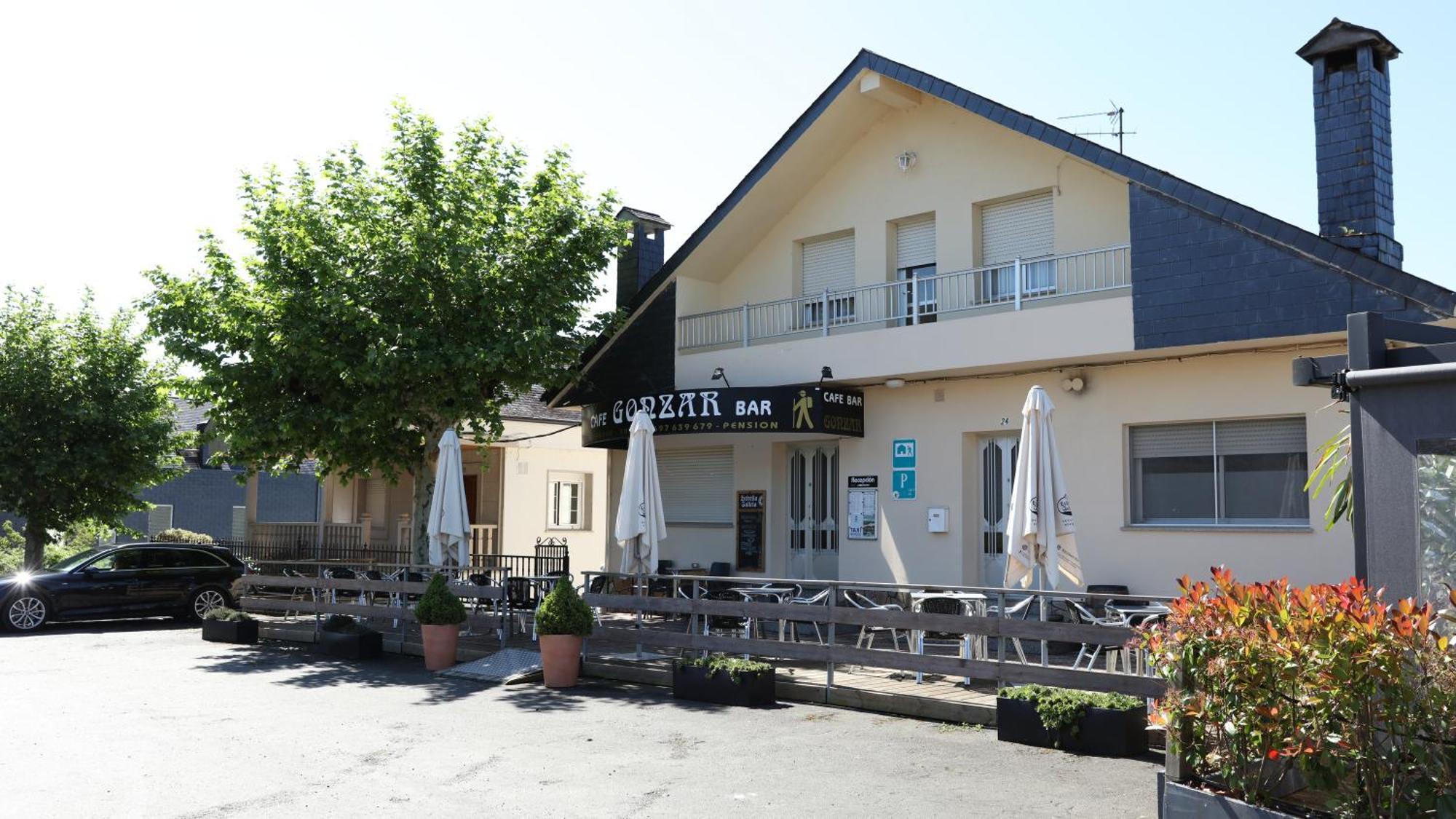Pension Albergue Gonzar Portomarin Exterior photo